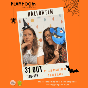 Festa de Halloween para Pequenos Monstrinhos (3 a 6 anos)