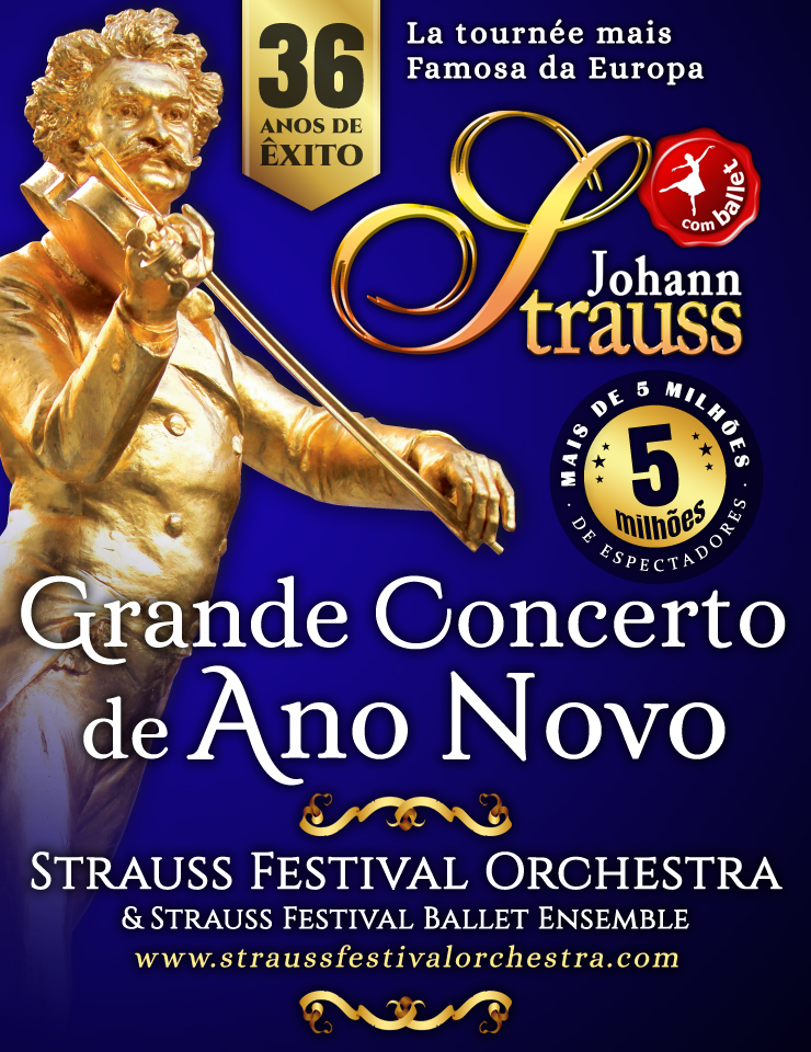 Grande Concerto de Ano Novo 2026 | Strauss Festival Orchestra & Ballet