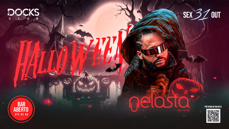 Halloween Party no The Dock's Club