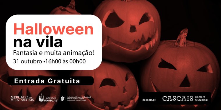 Halloween no Mercado da Vila — uma noite de sustos, música e diversão em família!