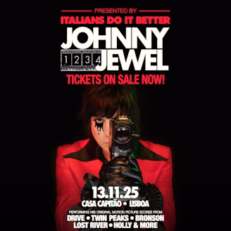 Johnny Jewel ao vivo em Lisboa – Concerto na Casa do Capitão