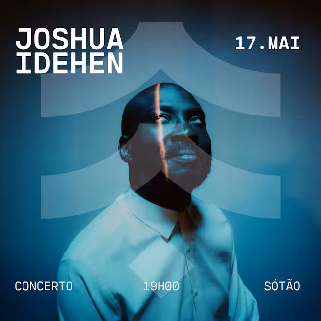 Joshua Idehen em Lisboa – concerto no Sótão da Casa Capitão