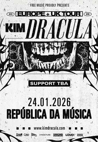 KIM DRACULA - AO VIVO EM PORTUGAL