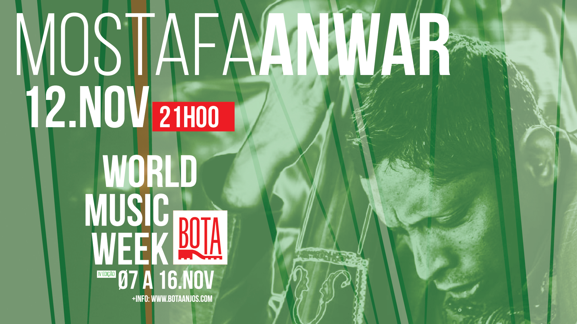 Mostafa Anwar no WMW apresenta uma viagem musical espiritual