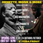 Ornette, Monk & more - Live Jazz no Távola Jazz Club