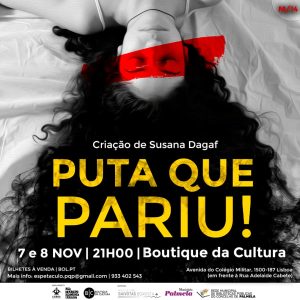 “P*ta que Pariu!” no Boutique da Cultura