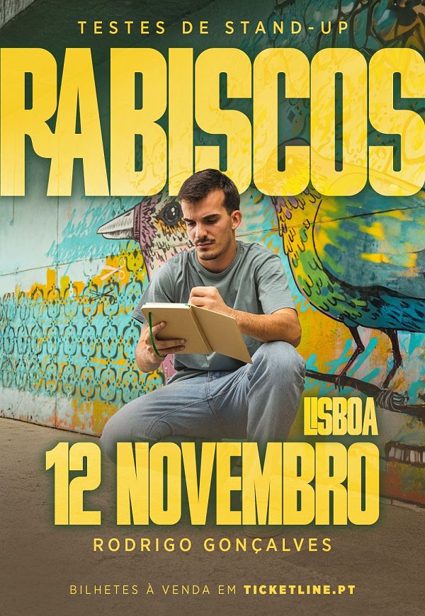 Rabiscos: Noite de Stand-Up em Lisboa