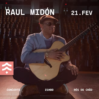Raul Midón ao vivo em Lisboa – Casa do Capitão