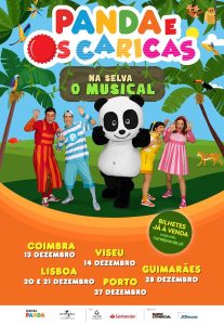 Panda e os Caricas continuam a aventura na Selva em Lisboa