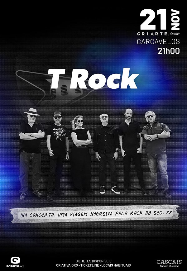 T ROCK ao Vivo em Carcavelos: Uma Viagem pelo Rock do Século XX