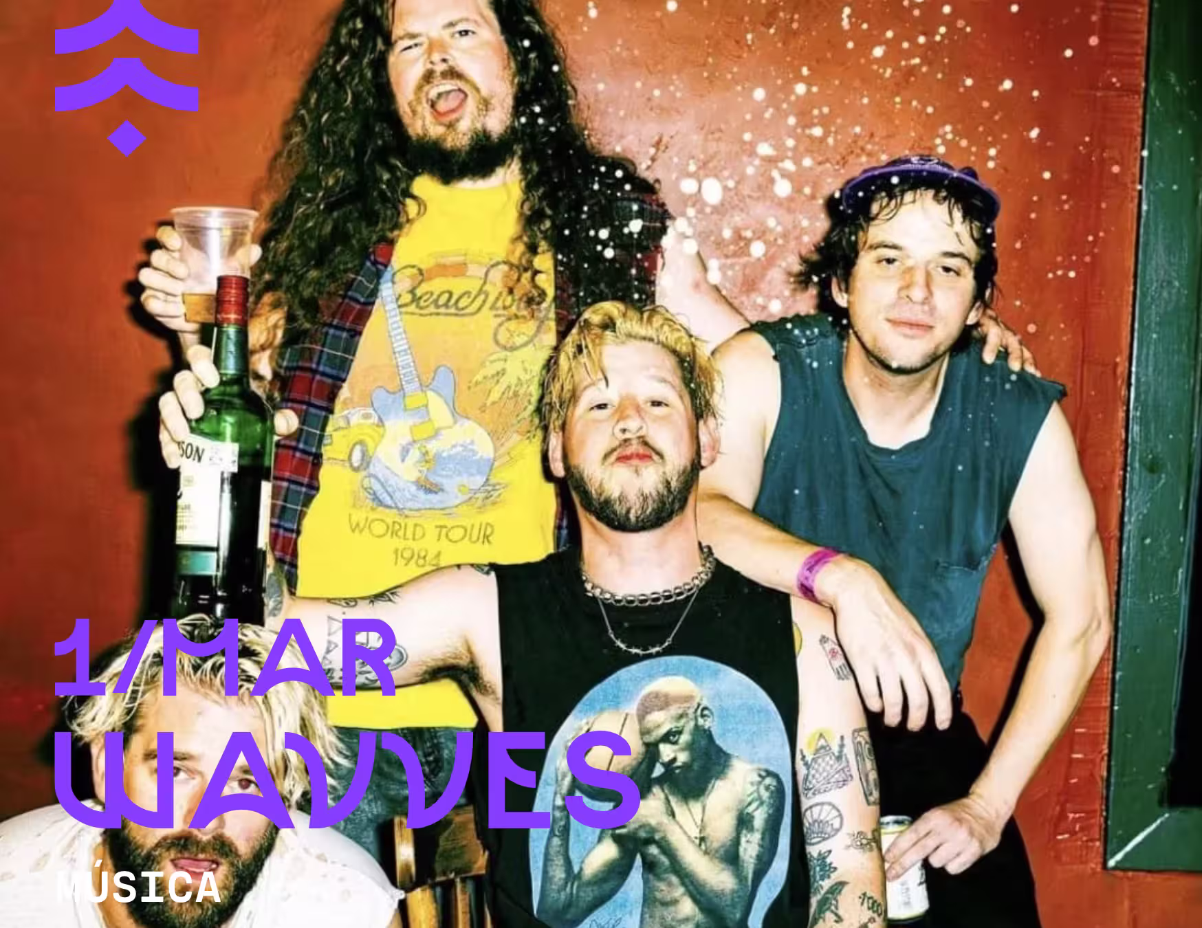 WAVVES regressam a Lisboa com espetáculo no Rés do Chão – 1 de março de 2026