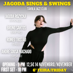 Jagoda Sings & Swings - Live Jazz no Távola Jazz Club