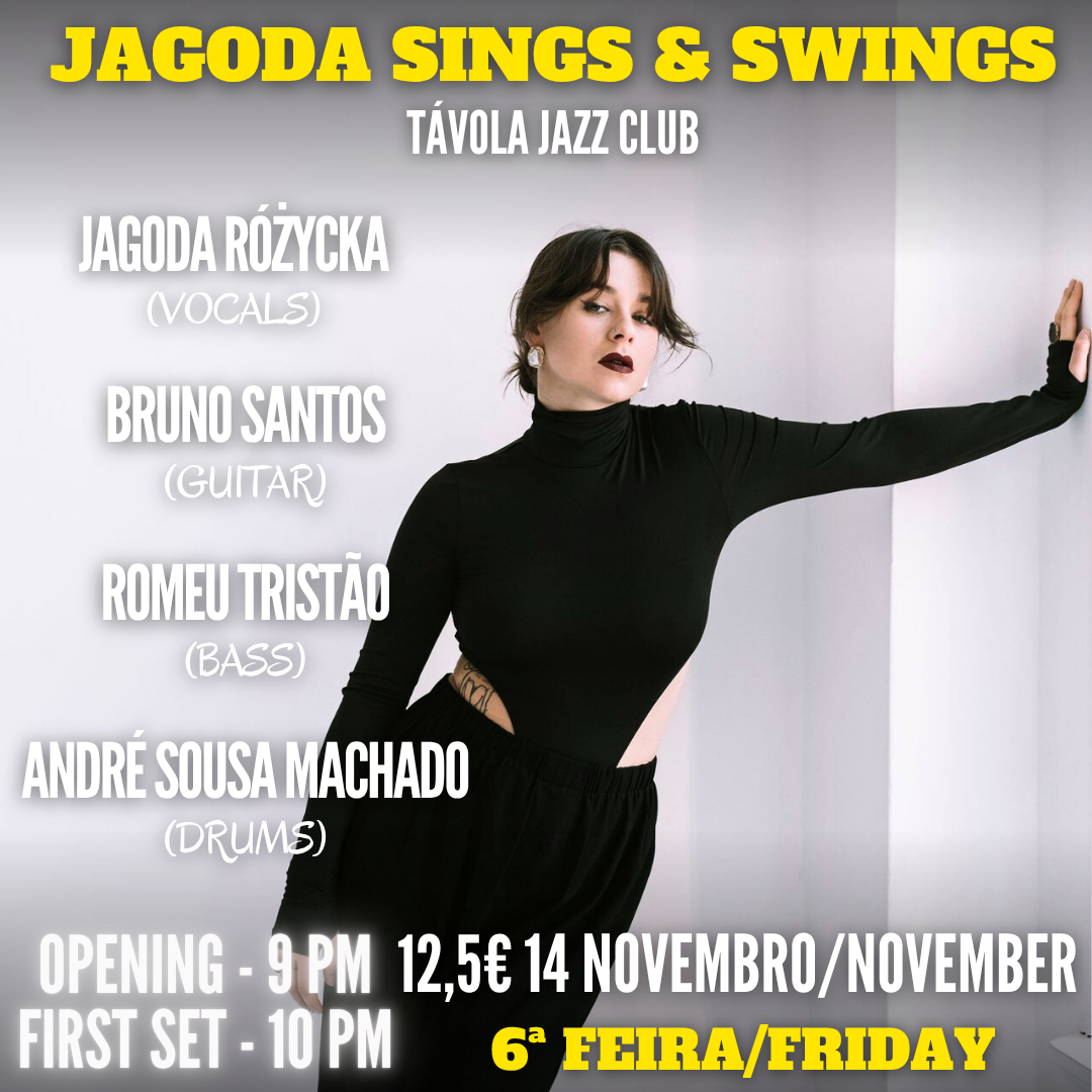 Jagoda Sings & Swings - Live Jazz no Távola Jazz Club
