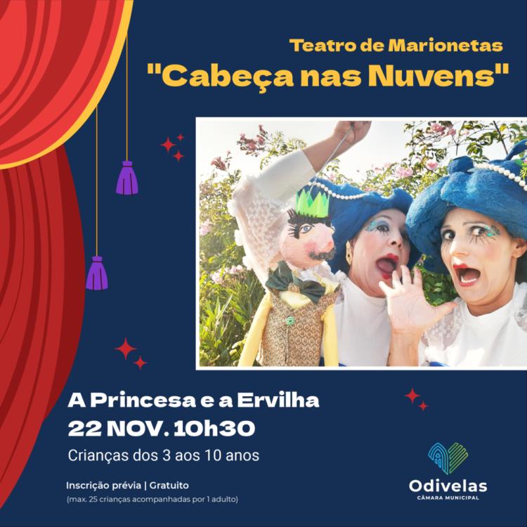 “A Princesa e a Ervilha” ganha vida em marionetas na Biblioteca Municipal D. Dinis