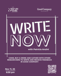 Write Now - A Writing Gathering with Patricia Anzini