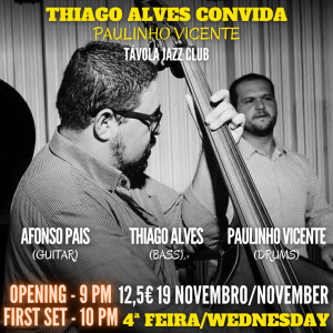 Thiago Alves convida Paulinho Vicente - Live Jazz no Távola Jazz Club