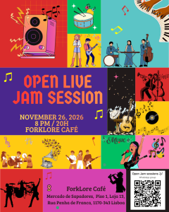Open Live Jam Session — ForkLore Café, Lisboa