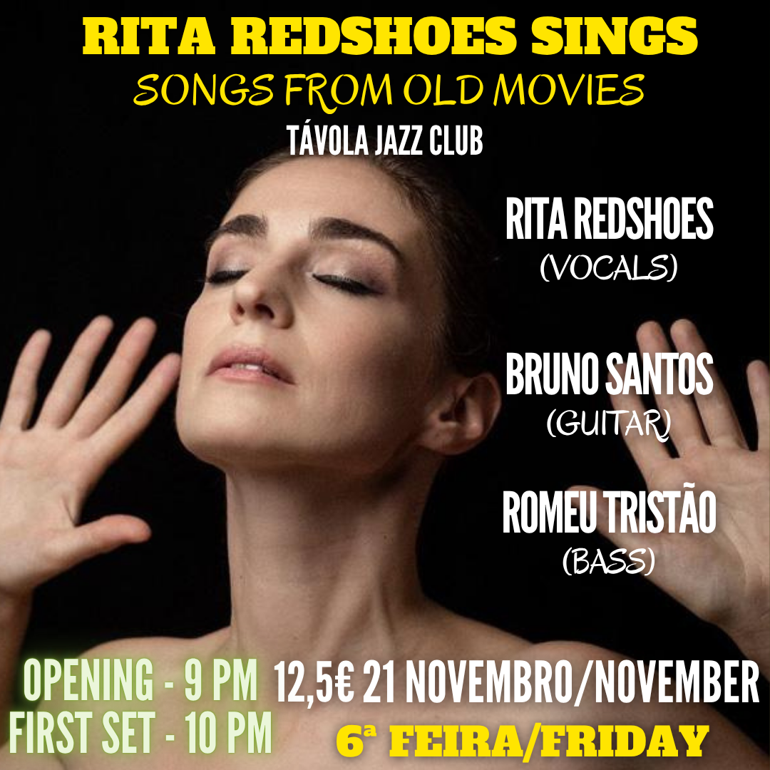 Rita Redshoes sings Songs From Old Movies - Live Jazz no Távola Jazz Club