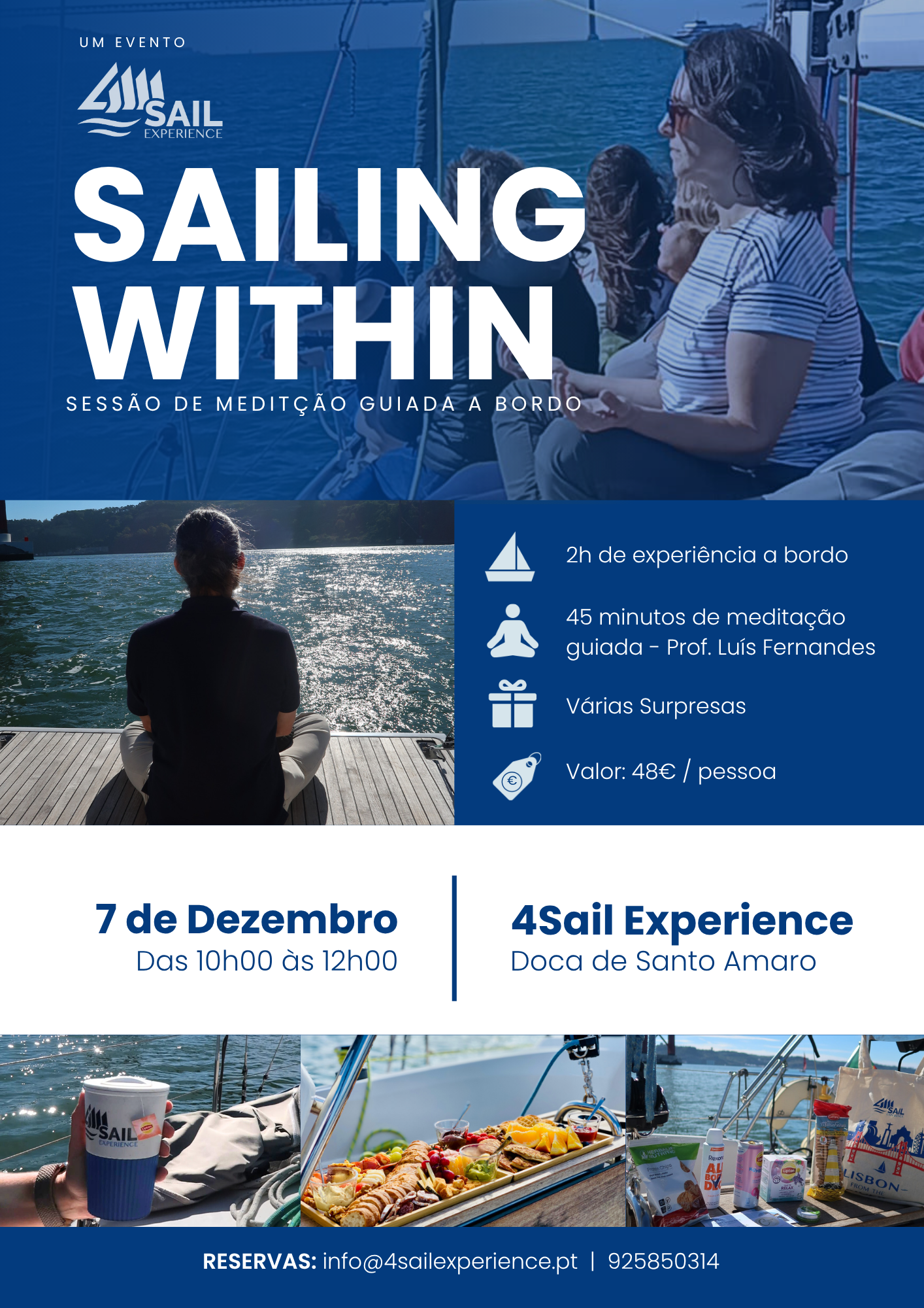 Sailing Within - Meditação num Barco à vela