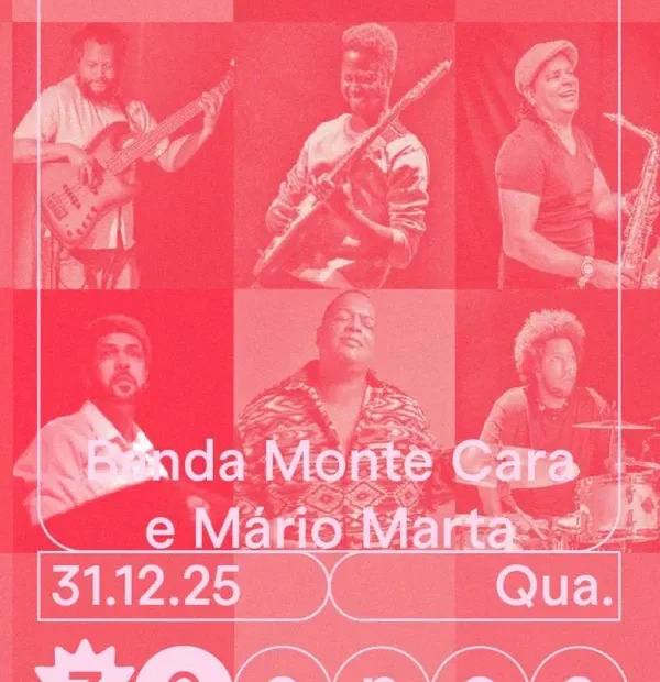 B Monte Cara e Mário Mart celebram a virada do ano no B.Leza