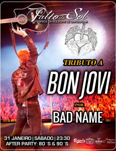 Bad Name traz o melhor de Bon Jovi ao Pátio do Sol