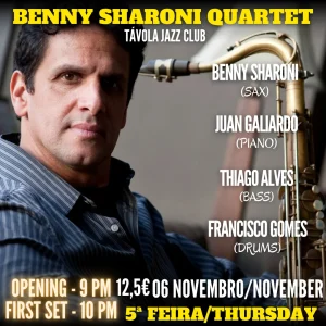 Benny Sharoni Quartet - Live Jazz no Távola Jazz Club
