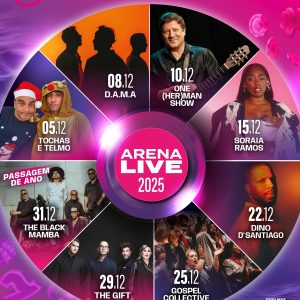Casino Lisboa oferece cartaz de luxo com entrada livre no Arena Live 2025