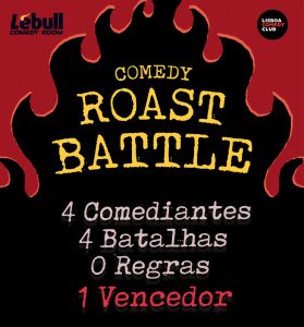 Comedy Roast Battle promete risos e provocação no Lisboa Comedy Club