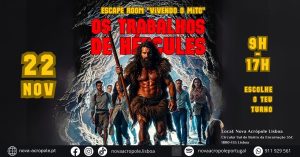 Escape Room “Vivendo o Mito – Os Trabalhos de Hércules” em Lisboa
