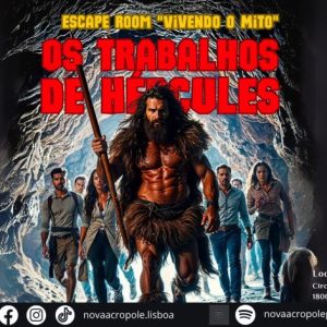 Escape Room “Vivendo o Mito – Os Trabalhos de Hércules” em Lisboa