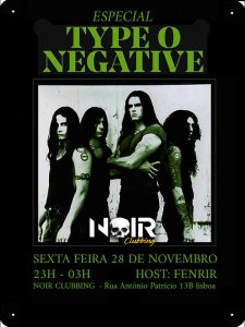 Especial Type O Negative — Noite de Rock Gótico