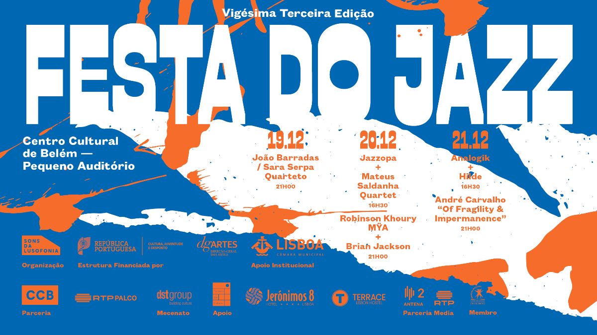 Festa do Jazz 2025 no CCB estreias nacionais, discos novos e talentos emergentes na 23.ª edição