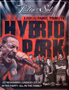 Hybrid Park celebra o legado de Linkin Park num tributo eletrizante no Pátio do Sol