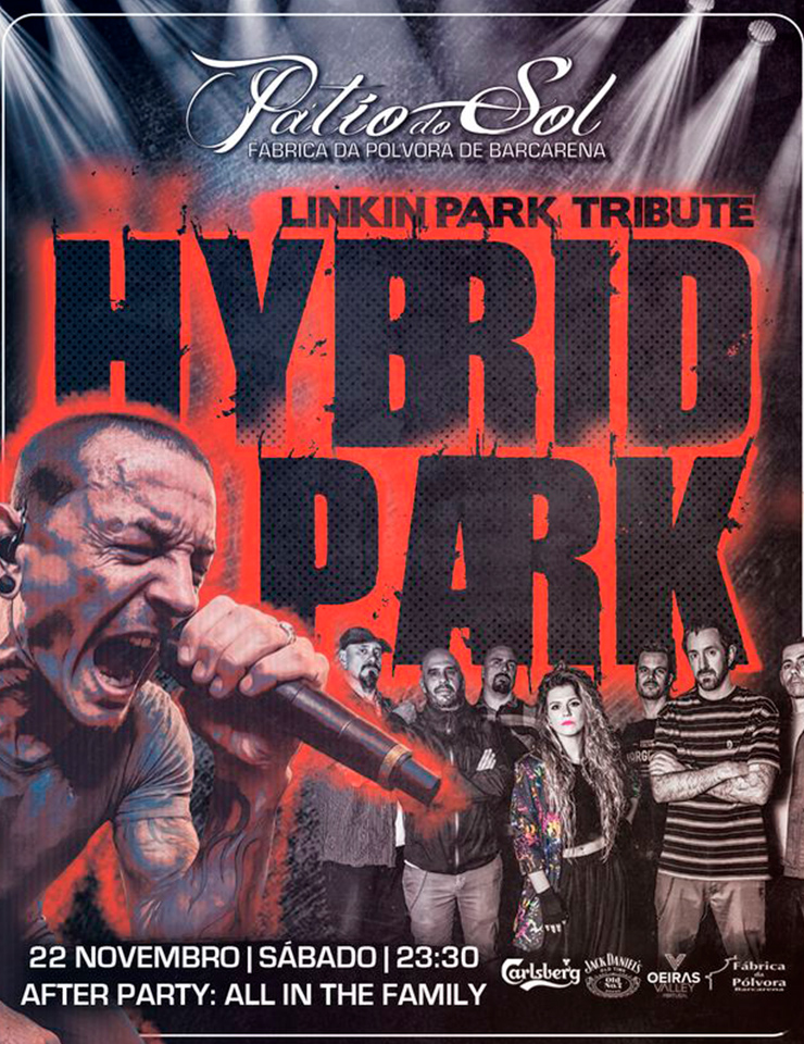 Hybrid Park celebra o legado de Linkin Park num tributo eletrizante no Pátio do Sol