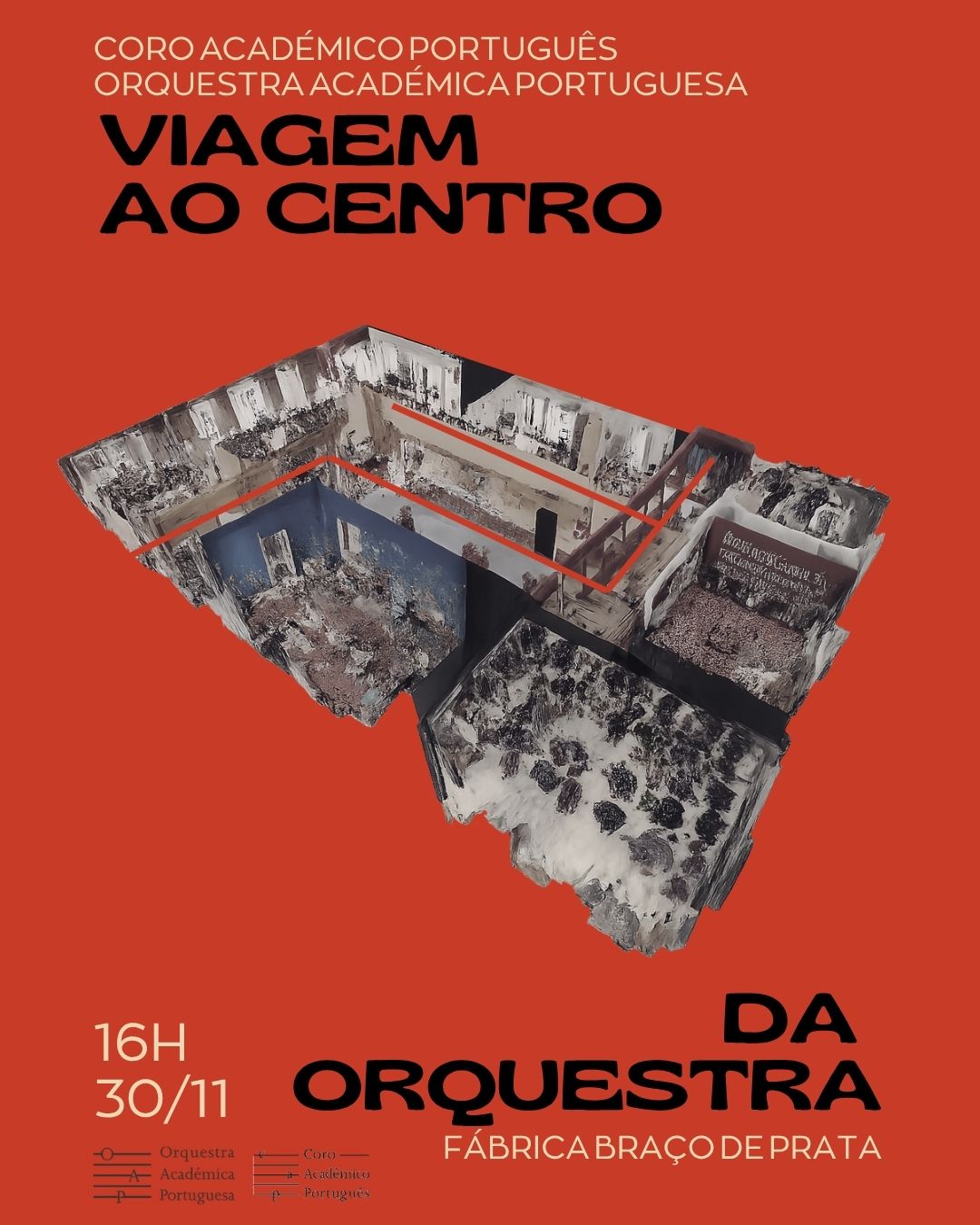 VIAGEM AO CENTRO DA ORQUESTRA com Orquestra Académica Portuguesa