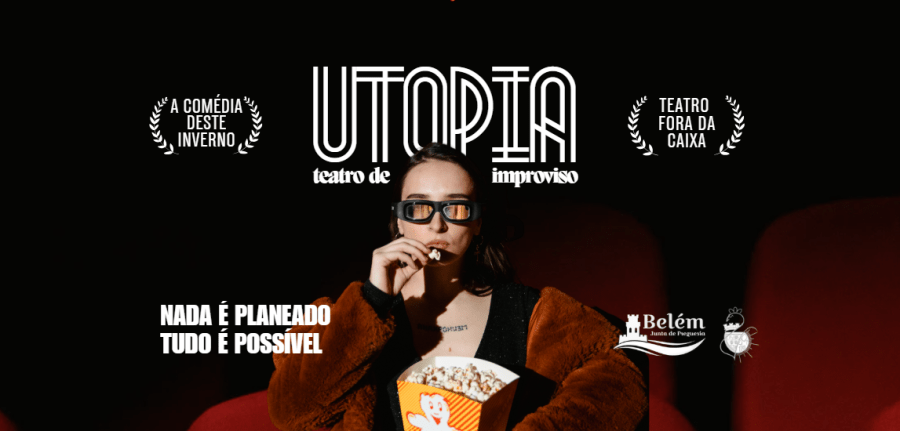 Improviso total em Lisboa: Utopia traz comédia sem guião ao Teatro de Caselas