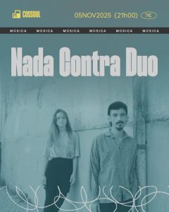 Nada Contra Duo traz tecnologia, percussão e teclados MIDI