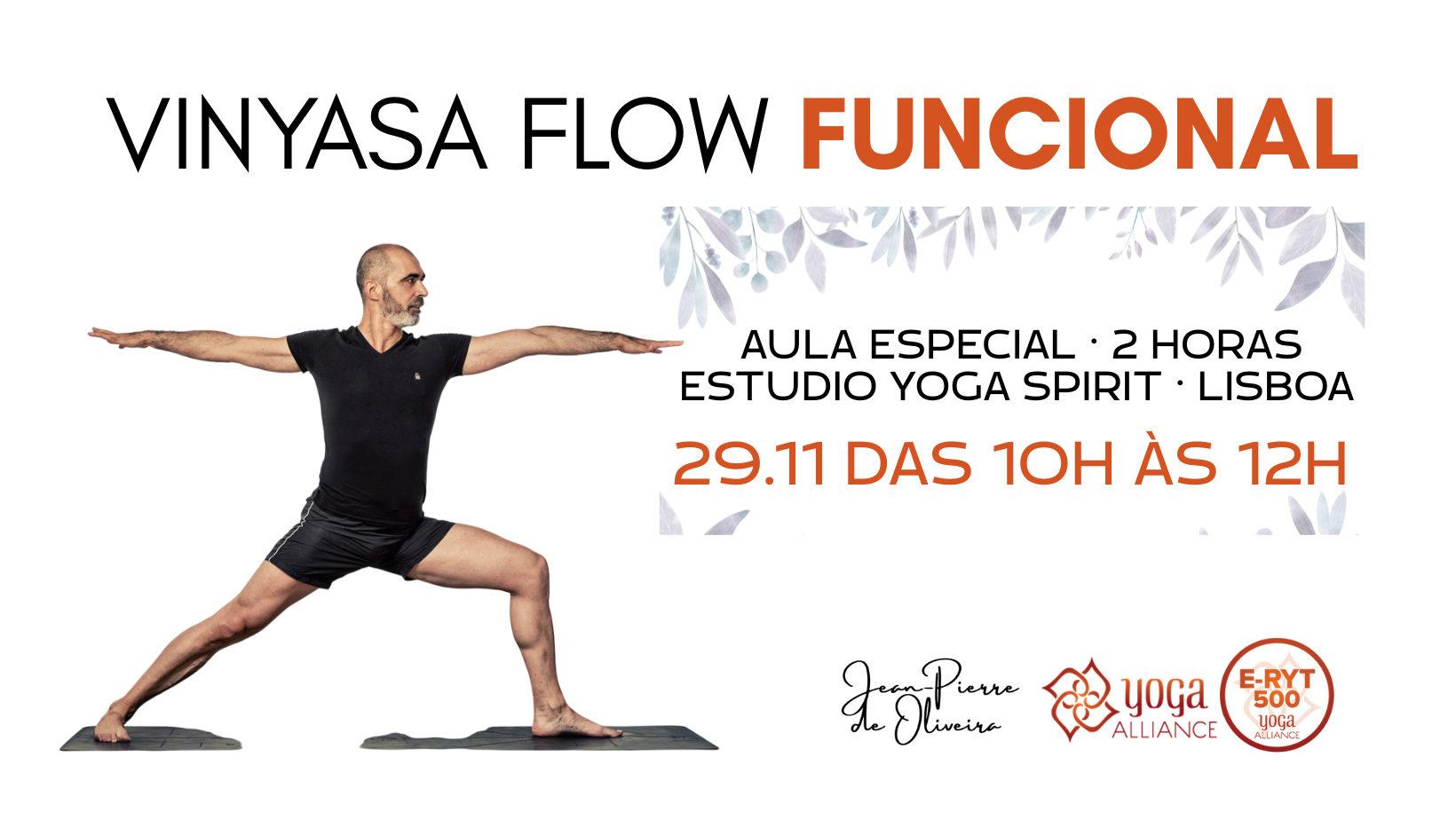Vinyasa Flow Funcional — Aula Especial (2h)