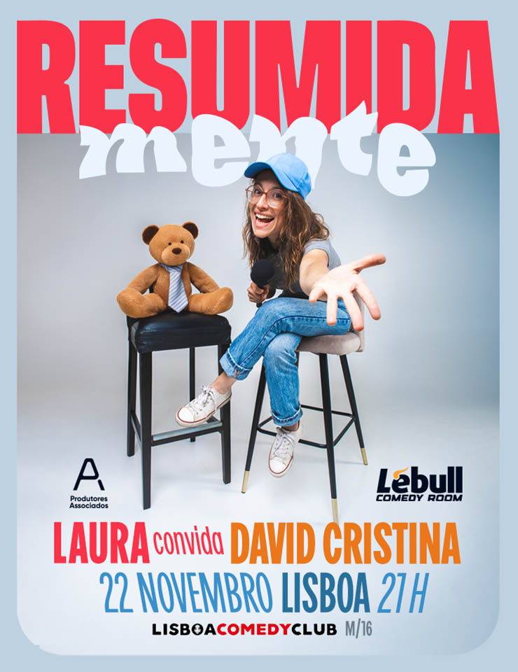 ResumidaMENTE: Laura e David Cristina em stand-up no Lisboa Comedy Club