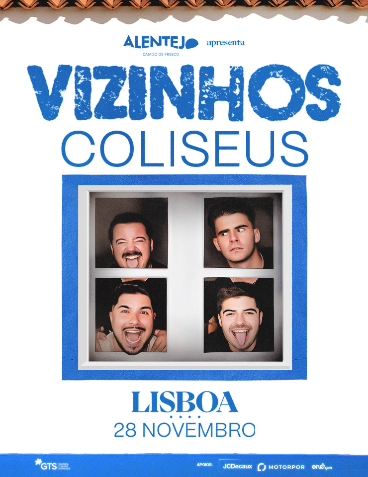 Vizinhos ao vivo nos Coliseus: o fenómeno alentejano chega a Lisboa
