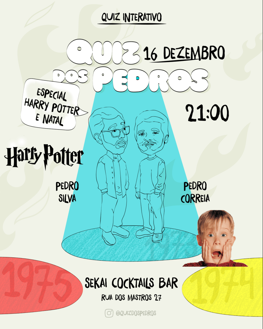 ESPECIAL HARRY POTTER - Quiz dos Pedros
