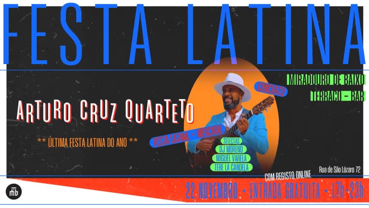 Festa Latina c/ Arturo Cruz