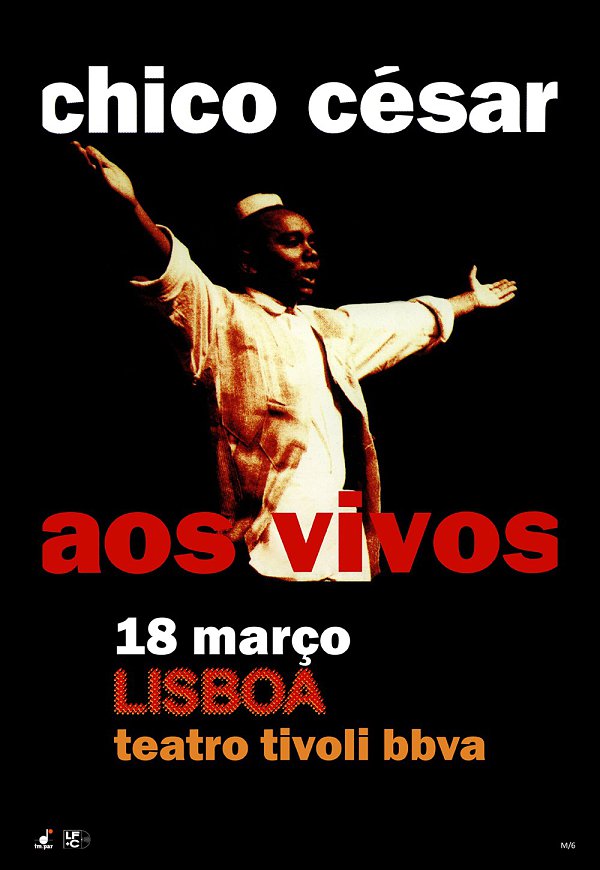 Lisboa | Chico César – “Aos Vivos”