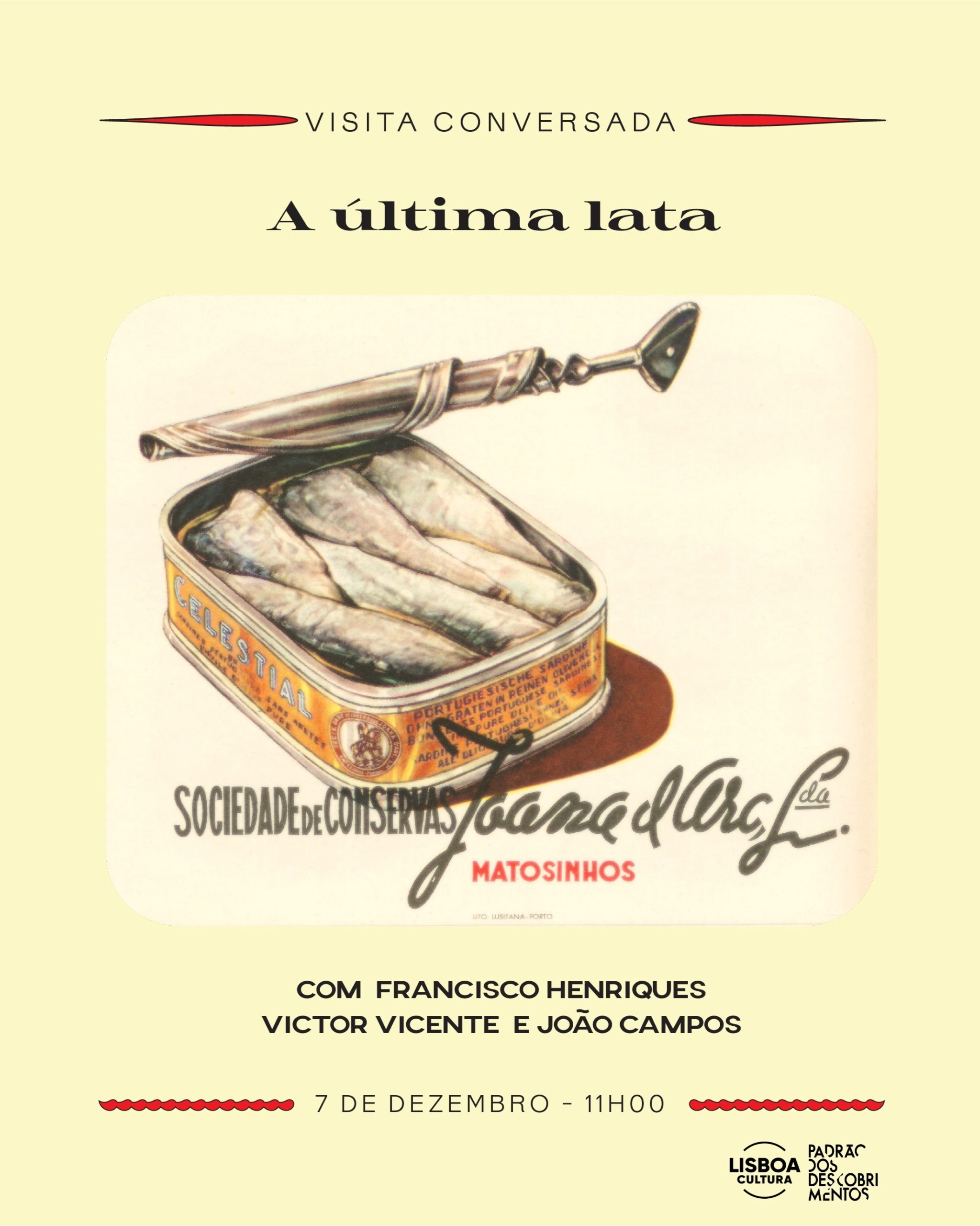 A última lata | Visita conversada