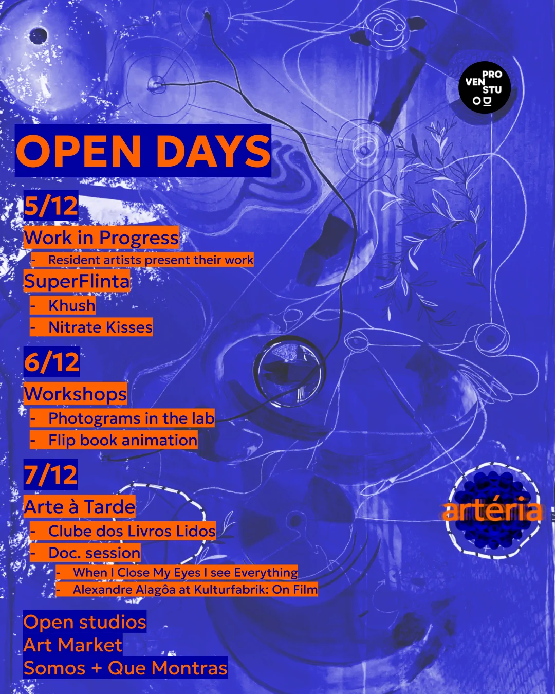 OPEN DAYS ARTÉRIA