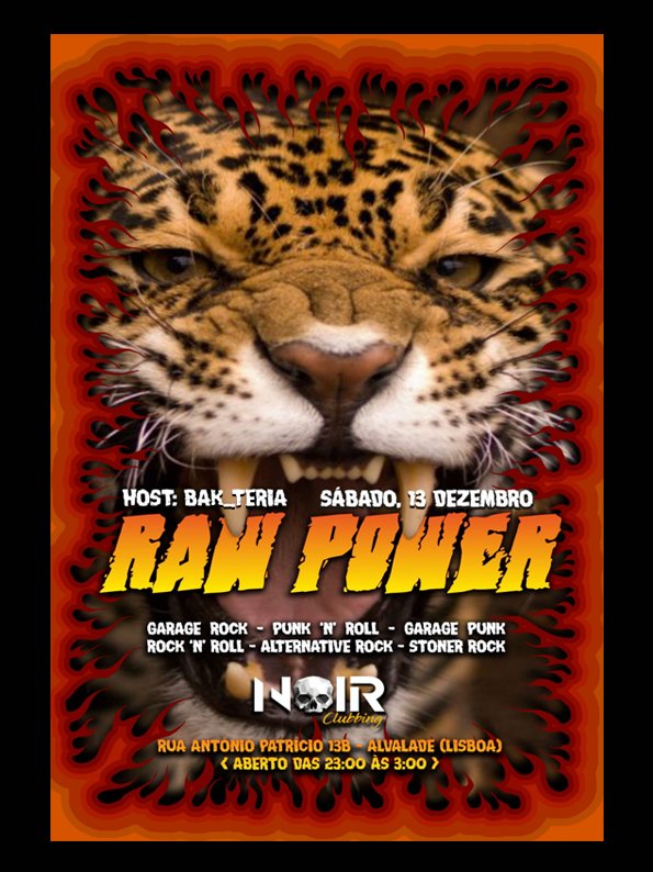 RAW POWER – Garage Rock Night