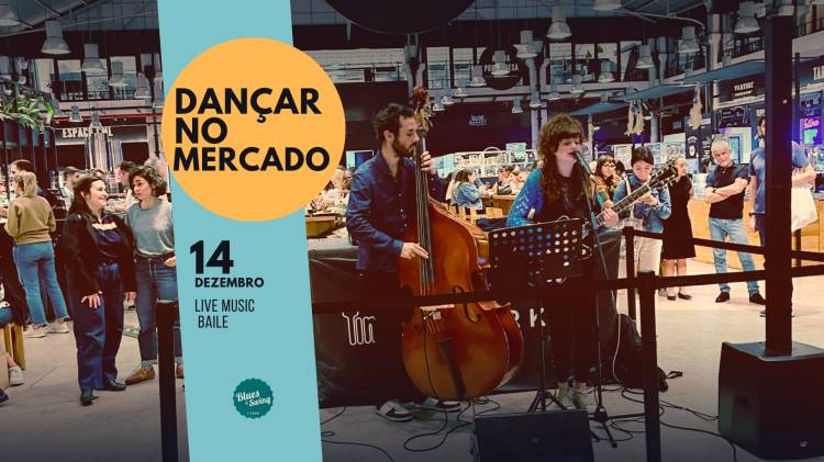 Dançar no Mercado com “Dwop Duo” – Live Music & Dance