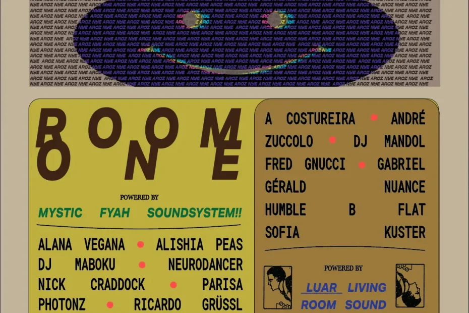 NYE 2025/26 • Arroz Estúdios: Maratona de Música Eletrónica em Lisboa