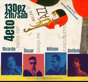 Quarteto de Jazz em Cascais com Ricardo Pinto e Convidados