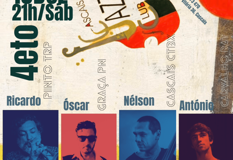 Quarteto de Jazz em Cascais com Ricardo Pinto e Convidados